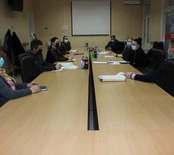 Sastanak projektnog tima i partnera u okviru provedbe projekta „Uspostava infrastrukture za pružanje socijalnih usluga Centra za socijalnu skrb Đurđevac“