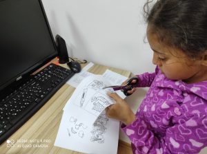 Radionica Svjetski dan zdravlja - korisnica u radu