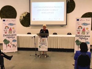 Konferencija projekta „Zaslužujemo najbolje“ Osijek - govor