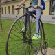 Korisnik na biciklu - spomenik biciklu
