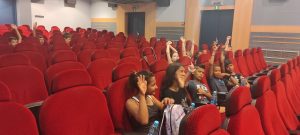 Korisnici na projekciji filma Malci 2 Korisnici na projekciji filma Malci 2