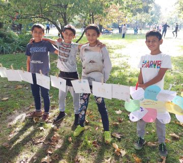 Obilježavanje dječjeg tjedan - igra u parku