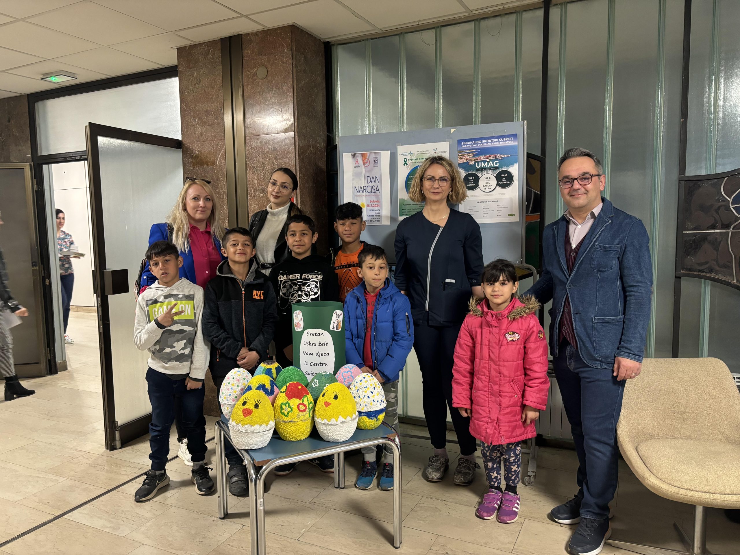 Korisnici poludnevnog boravka posjetili Opću bolnicu u Koprivnici