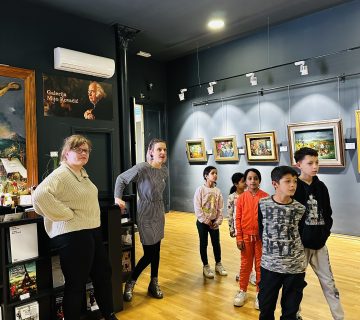Posjet Galeriji Mijo Kovačić 1