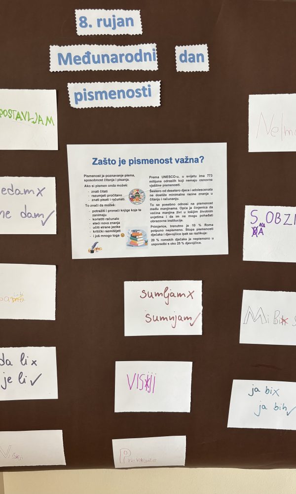 Obilježavanje Međunarodnog dana pismenosti 1